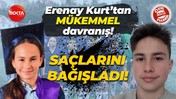 15 yaşındaki İzmitli futbolcudan MÜKEMMEL davranış! Saçlarını bağışladı!