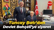 Tuncay Batı’dan Devlet Bahçeli’ye ziyaret