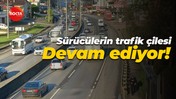 Kocaeli'de sürücüler için haftanın son iş günü trafik çilesine dönüştü!