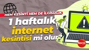 Vatandaş kesintilerden şikayetçi: 1 haftalık internet kesintisi mi olur?