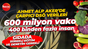Ahmet Alp Eker’den çarpıcı DSÖ verileri: 600 milyon vaka, 400 binden fazla insan...
