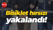 Bisiklet hırsızı yakalandı!