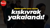 Silahla telefon gasp edenler kıskıvrak yakalandı!