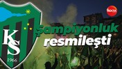 Şampiyonluk resmileşti... Kocaelispor, Süper Lig'e şampiyon olarak çıktı