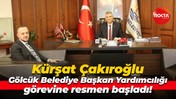 Kürşat Çakıroğlu Gölcük Belediye Başkan Yardımcılığı görevine resmen başladı!