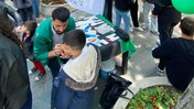 Uni Hodri Meydan çocukları Yeşil Siyah renklerle boyadı!