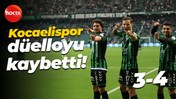 Kocaelispor, düelloyu kaybetti! “3-4”
