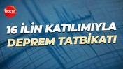 İstanbul'da deprem tatbikatı: 16 ilin sağlık teşkilatları katıldı