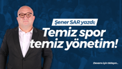 Temiz spor, temiz yönetim!