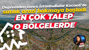 Depremden sonra İstanbullular Kocaeli’de satılık arazi bakmaya başladı: En çok talep o bölgelerde!