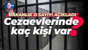 Bakanlık o sayıyı açıkladı… Cezaevlerinde kaç kişi var?