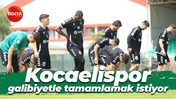 Kocaelispor galibiyetle tamamlamak istiyor
