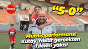 Müthiş performans! Kutay Yakar gerçekten fileleri yaktı! “5-0”