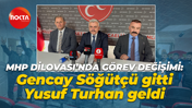 MHP Dilovası'nda görev değişimi: Gencay Söğütçü gitti, Yusuf Turhan geldi