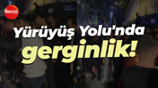 Galatasaray'ın şampiyonluğu sonrası Yürüyüş Yolu'nda gerginlik!