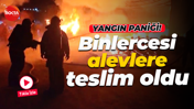 Kocaeli'de yangın paniği! Binlerce palet alevlere teslim oldu