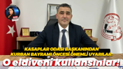Kasaplar Odası Başkanından Kurban Bayramı öncesi önemli uyarılar: O eldiveni kullansınlar!