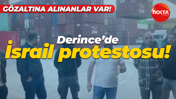 Derince’de İsrail protestosunda 8 gözaltı