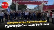 Kocaeli Üniversitesi öğrencileri Dyo Boya’ya gidiyor! Öğrenci-işçi birlikteliği