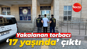 Kocaeli'de yakalanan torbacı 17 yaşında çıktı