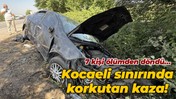 7 kişi ölümden döndü… Kocaeli sınırında korkutan kaza!