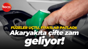 Füzeler uçtu, fiyatlar patladı: Akaryakıta çifte zam geliyor!