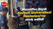 Kolundan yaralanmıştı... Muzaffer Bıyık, Kocaeli Üniversitesi Hastanesi'ne sevk edildi