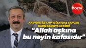 AK Parti ile CHP’yi İZAYDAŞ yangını karşı karşıya getirdi; “Allah aşkına, bu neyin kafasıdır"