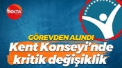Kent Konseyi’nde Recep Öztürk görevden alındı! Yerine ise Hasan Yılmaz getirildi...