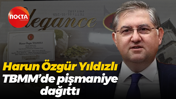Harun Özgür Yıldızlı TBMM’de pişmaniye dağıttı