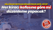 Milli İrade Meydanı mimari proje değil miydi? Her kiracı kafasına göre mi düzenleme yapacak?