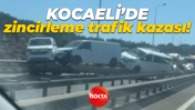 TEM Otoyolu İzmit geçişinde trafik kazası!