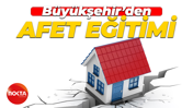 Kocaeli Büyükşehir Belediyesi'nden deprem eğitimi!