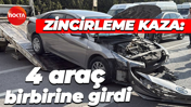 Kocaeli’de zincirleme kaza: 4 araç birbirine girdi