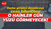 Darbe girişimi davalarının ceza bilançosu; O hainler gün yüzü görmeyecek!