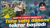 İzmit'te karpuz bereketi! Tane satış dönemi tekrar başladı