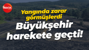Yangında zarar görmüşlerdi... Kocaeli Büyükşehir Belediyesi harekete geçti!