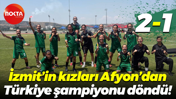 İzmit’in kızları Afyon’dan Türkiye şampiyonu döndü! “2-1”