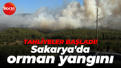 Sakarya'da orman yangını: Tahliyeler başladı!