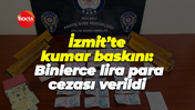 İzmit’te kumar baskını: Binlerce lira para cezası verildi