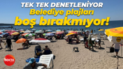 Kandıra Belediyesi plajları boş bırakmıyor! Tek tek denetliyor