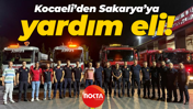Kocaeli'den Sakarya'ya yardım eli!