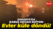 Sakarya'da kabus devam ediyor: Evler küle döndü!