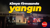 Kimya firmasında yangın