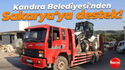 Kandıra Belediyesi'nden Sakarya'ya yardım eli!