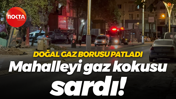 Kocaeli'de doğal gaz borusu delindi... Mahalleyi gaz kokusu sardı!