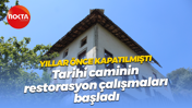 Yıllar önce kapatılmıştı... Tarihi caminin restorasyon çalışmaları başladı