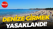 Kandıra'da denize girmek yasaklandı!