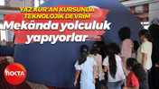 Yaz Kur'an kursunda teknolojik devrim... Mekânda yolculuk yapıyorlar