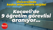 Gebze Teknik Üniversitesi öğretim görevlisi alacağını duyurdu! Uygun kadrolar belli oldu